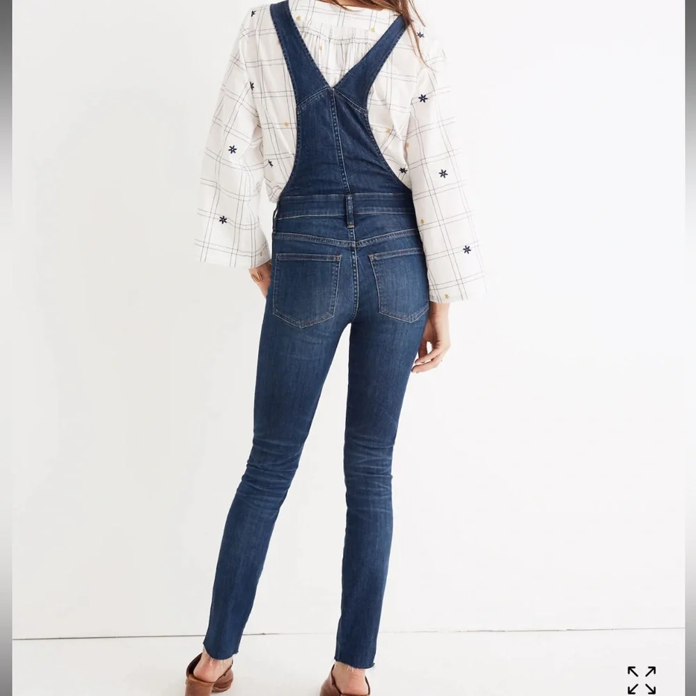 SALE 🍒 Madewell Skinny Denim Overalls - Picture 6 of 10